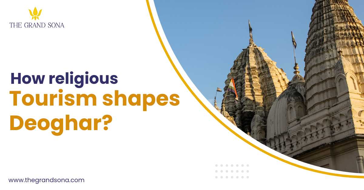How religious tourism shapes Deoghar?