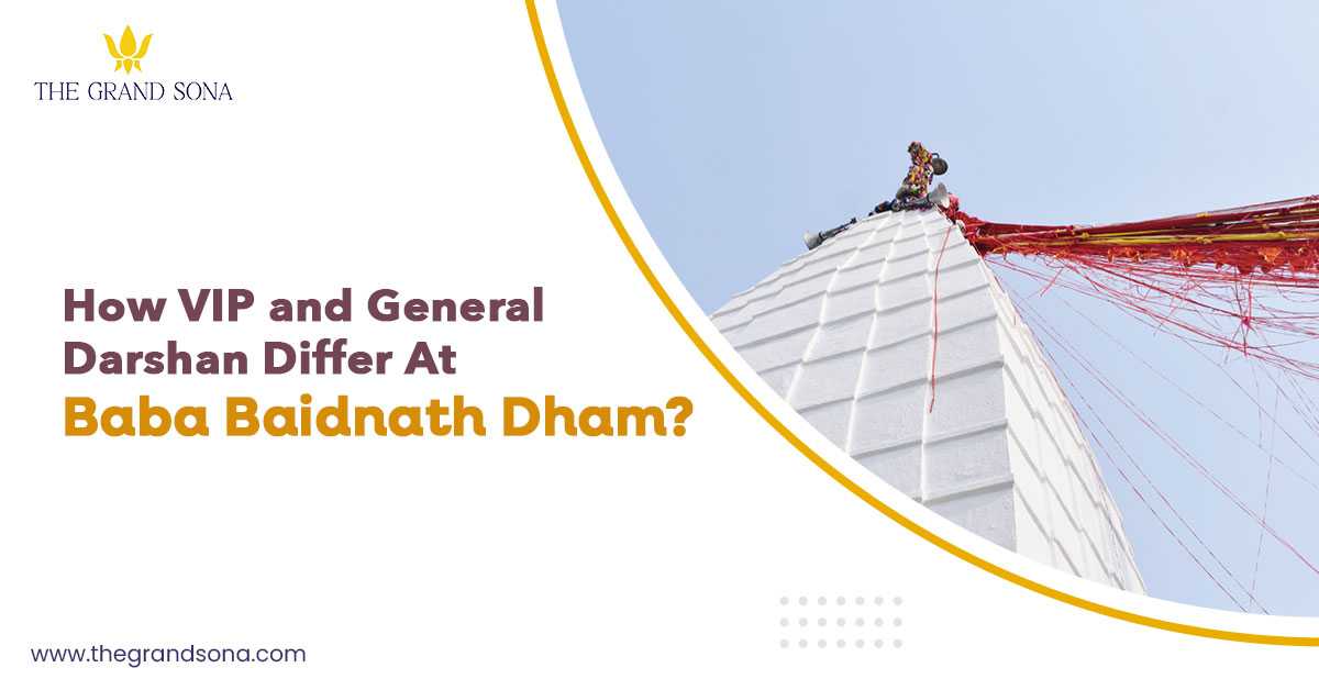 How VIP and General Darshan differ at Baba Baidyanath Dham